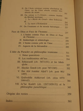 Face de Dieu, face de l'homme. Herméneutique et soufisme.. Henry Corbin