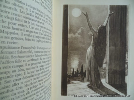 Salammbô. Gustave Flaubert. Cinq compositions de Lobel-Riche reproduites en taille-douce dont une en couleurs.