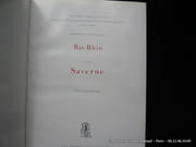 Saverne. Bas-Rhin. Inventaire topographique. Texte et illustration par Collectif. SECRÉTARIAT D'ÉTAT À LA CULTURE - Image 2