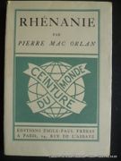 Rhénanie par Pierre Mac Orlan. Frontispice de Jean Oberlé. - Image 1