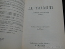 Le Talmud. Traité Pessahim. Traduction par I. Salzer