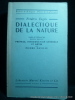 Dialectique de la nature. Introduction de Pierre Naville.. Engels, Frédéric