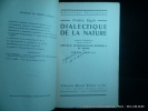 Dialectique de la nature. Introduction de Pierre Naville.. Engels, Frédéric