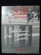 Revue d'esthétique n°16. Oeuvres. Parlez d'une oeuvre aimée. par Collectif