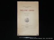 Théâtre choisi.  Tome 1 : La peur des coups - Boubouroche - Les Boulingrin - Le Droit aux Etrennes - Le Gendarme est sans pitié - Un Client Sérieux par Courteline, Georges. Dessins de Gus Bofa - Image 1