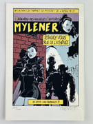 Ex-libris Mylène R, signé et numéroté 037/100 par Meynet