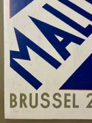 Affiche Joost Swarte Mallemunt 86. Brussel 23 Juli - 8 Augustus. Numérotée 306/750. et signée au crayon. par JOOST SWARTE - Image 3