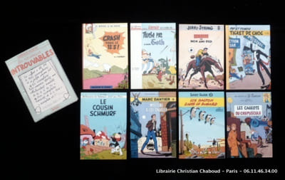 Les nouveaux introuvables. Portfolio de 8 cartes postales. Coffret tiré à 1550 ex., signé.