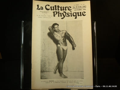 La Culture Physique Octobre 1941, n°611. Le culturiste Ferrero