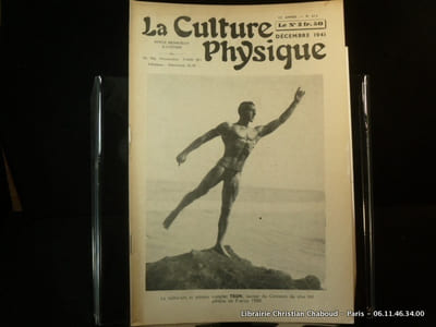 La Culture Physique Décembre 1941, n°613. Le culturiste et athlète complet Tron