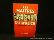 Les maîtres du IIIe Reich par Joachim C. Fest