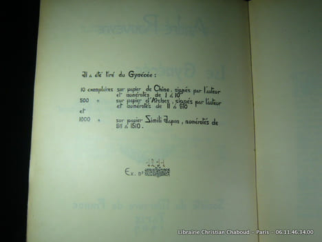 Le Gynécée. Dessins inédits de Rouveyre 1907 à 1909. Recueil précédé d'une glose de Rémy de Gourmont.. Rouveyre, André. Rémy de Gourmont.