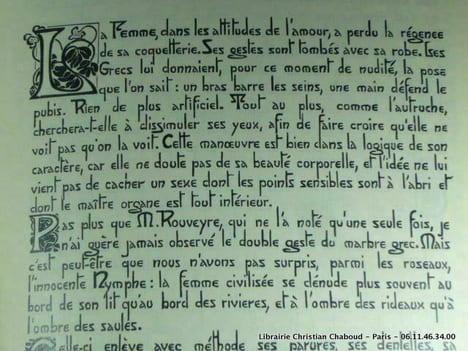 Le Gynécée. Dessins inédits de Rouveyre 1907 à 1909. Recueil précédé d'une glose de Rémy de Gourmont.. Rouveyre, André. Rémy de Gourmont.