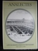 Analectes. Contribution à l'étude séméiologique du psittacisme et de ses divers aspects en clinique psychiatrique. Thèse. Fac-similé. Cotard, Lucien