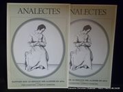Analectes. Rapport général à Monsieur le Ministre de l'Intérieur sur le Service des Aliénés. 2 vols. Complet. par Contans - Lunier - Dumesnil