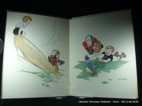 Noix de Coco Sportsman. Armand RAPENO (illustrations) J. Léon MARTIN (texte)