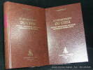 Le département du Cher. Ouvrage topographique, historique, statistique et archéologique. En 2 volumes. Réimpression de l'édition de Bourges 1862. ...