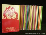 Revue périodique Minuit. Série complète du n°1 au n°50, soit de novembre 1972 - septembre 1982 par Collectif. Jérôme Lindon, Directeur de la publication et Mathieu LIndon, Directeur littéraire - Image 1