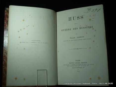 Huss et la guerre des Hussites. Ernest Denis