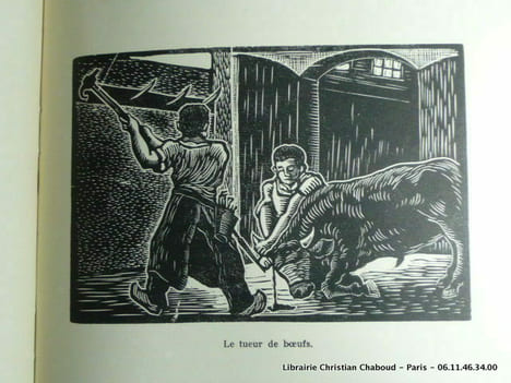 LA VILLETTE. Vie d'un quartier de Paris. Décoré de 62 bois originaux, lettrines et ornements par l'auteur.. Rouquet, Auguste