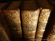 Les Oeuvres d'Horace, traduites en françois, avec des notes, et des remarques critiques sur tout l'ouvrage, par Mr Dacier.  Dernière édition, avec l'Original Latin, revuë, corrigée & enrichie en figures. En 5 volumes. par Horace - Image 3