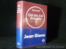 Que ma joie demeure. Giono Jean