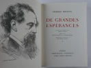 De Grandes Espérances. 2 volumes.. Dickens, Charles. Trad. de Pierre Leyris. Préface de Henri Mondor. Lithographie originale de Berthold Mahn.