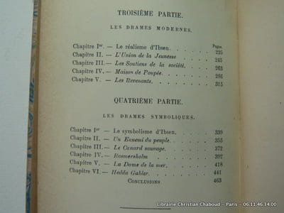 Henrik Ibsen et le théâtre contemporain