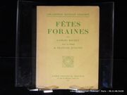 Fêtes foraines par Mourey, Gabriel. Avec 72 dessins de François Quelvée. - Image 1