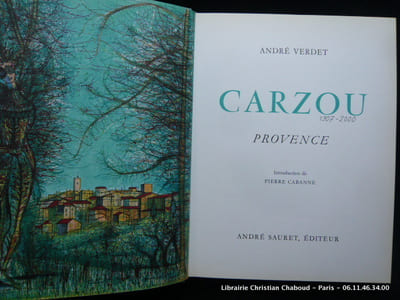 Carzou Provence.