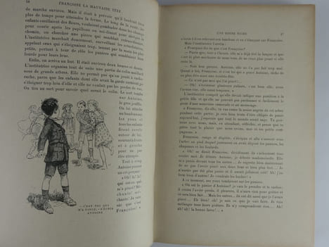 Françoise la mauvaise tête.. Magdeleine du Genestoux. 150 illustrations de Georges Dutriac.