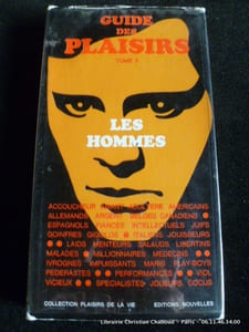 Guide des plaisirs. Les Hommes (second tome après Les femmes).