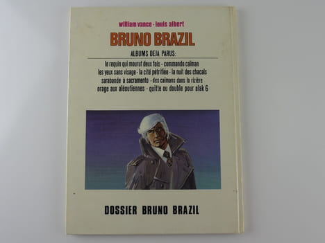 Dossier Bruno Brazil. William Vance. Louis Albert
