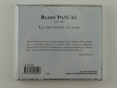 La necessité du pari