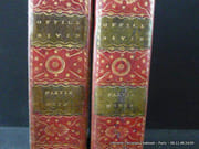 Partie d'Eté. Partie d'Hiver. Office Divin, Latin et François, à l'usage du Diocèse d'Orléans, contenant diverses Prières pour la Confession & la Communion & des instructions pour les principales Fêtes de l'Année. En deux volumes. par Imprimé suivant les nouveaux bréviaires et missels par ordre de Monseigneur Louis-Sextius de jarente de la Bruyère, Evêque d'Orléans. - Image 2