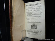 Partie d'Eté. Partie d'Hiver. Office Divin, Latin et François, à l'usage du Diocèse d'Orléans, contenant diverses Prières pour la Confession & la Communion & des instructions pour les principales Fêtes de l'Année. En deux volumes. par Imprimé suivant les nouveaux bréviaires et missels par ordre de Monseigneur Louis-Sextius de jarente de la Bruyère, Evêque d'Orléans. - Image 6