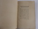 Tangu et Félime poème en IV Chants. Edition originale, illustrée d'un frontispice et de 4 fines gravures en couleurs par Marillier.. LA HARPE ...