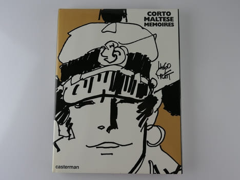 Corto Maltese, mémoires. Janvier 1988. Michel Pierre. Aquarelles et dessins Hugo Pratt.