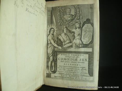 Publii Terentii Carthaginiensis Afri, Comoediae sex, Post optimas editiones emendate. Accedunt, Aelii donati, Commentarius integer. Cum selectis ...