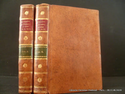 Histoire de France pendant les guerres de religion. En 2 volumes (fin du 7e Livre).