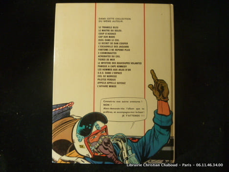 Dan Cooper. 3 Cosmonautes. Une histoire du journal de Tintin.. Albert Weinberg