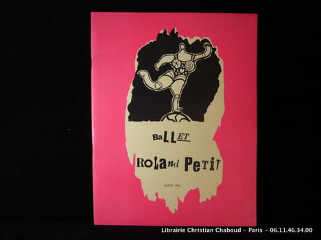 Ballet Roland Petit. Saison 1966. L'éloge de la folie.. Roland Petit. Niki de Saint Phalle. Jean Tinguely. Martial Raysse. Jean Cau. Marius Constant.