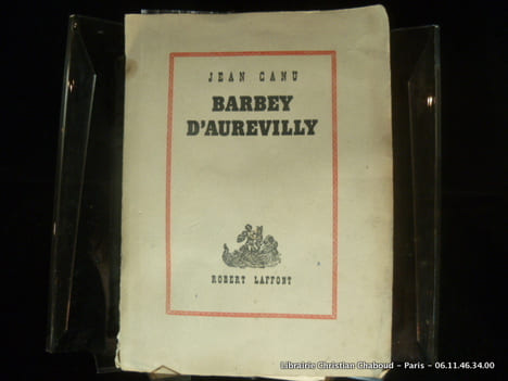 Barbey d'Aurevilly. Envoi de l'auteur à Camille Cé.. Canu Jean