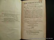 Dictionnaire historique de la ville de Paris et de ses environs. 4 volumes. Complet. par Par MM. Hurtaut & Magny - Image 4