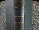 Les Types de Paris. 10 livraisons reliées en un volume. COMPLET.. Jean-François Raffaëlli. (illustrateur) Texte de A.Wolff, A. Daudet, H.,  E. Zola, ...