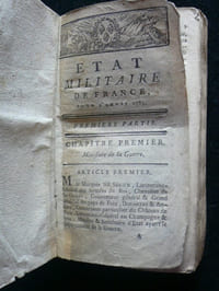 Etat militaire de France pour l'année 1783. 