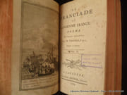 La Franciade ou l'ancienne France. Poëme en seize chants. Tome I et II reliés en un volume. par Vernes François - Image 5