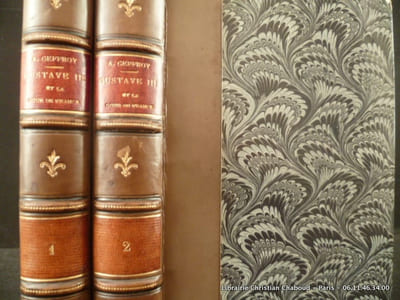 Gustave III et la Cour de France suivi d'une étude critique sur Marie-Antoinette et Louis XVI apogryphes - avec portraits inédits de Marie-Antoinette, etc, et fac-similé. 2e édition.