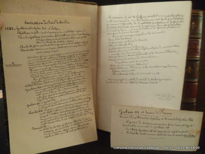 Gustave III et la Cour de France suivi d'une étude critique sur Marie-Antoinette et Louis XVI apogryphes - avec portraits inédits de Marie-Antoinette, etc, et fac-similé. 2e édition.