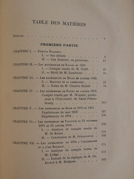 L'extériorisation de la motricité. Recueil d'expériences et d'observations. 4° édition mise à jour. Albert de ROCHAS